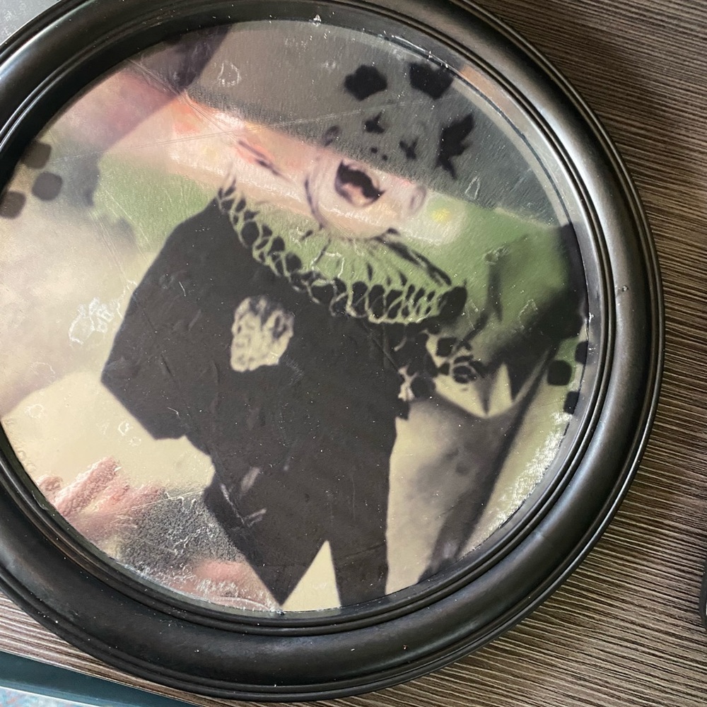 Vintage Looking clown mirrors